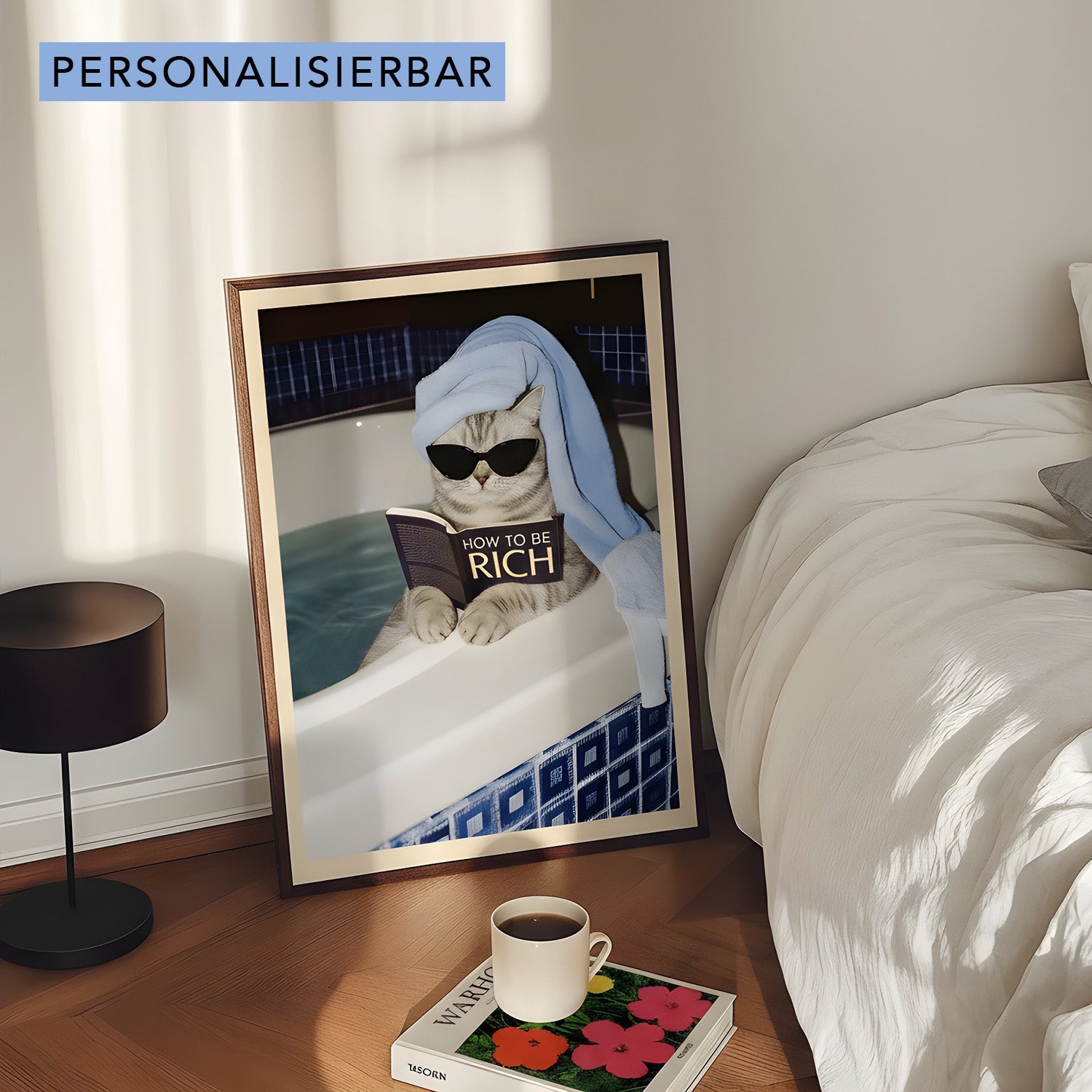 "HOW TO BE RICH" POSTER