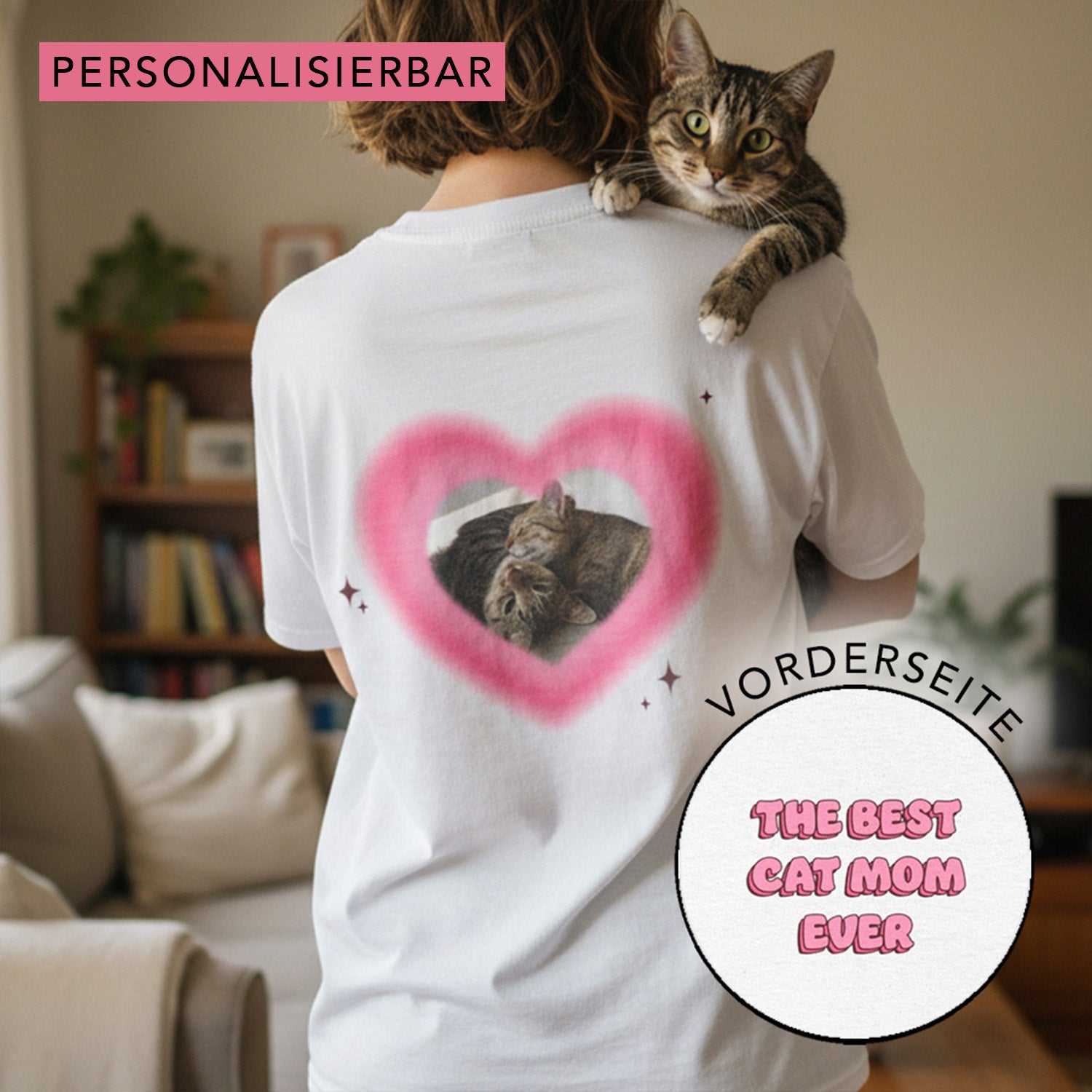 "BEST CAT MOM" T-SHIRT