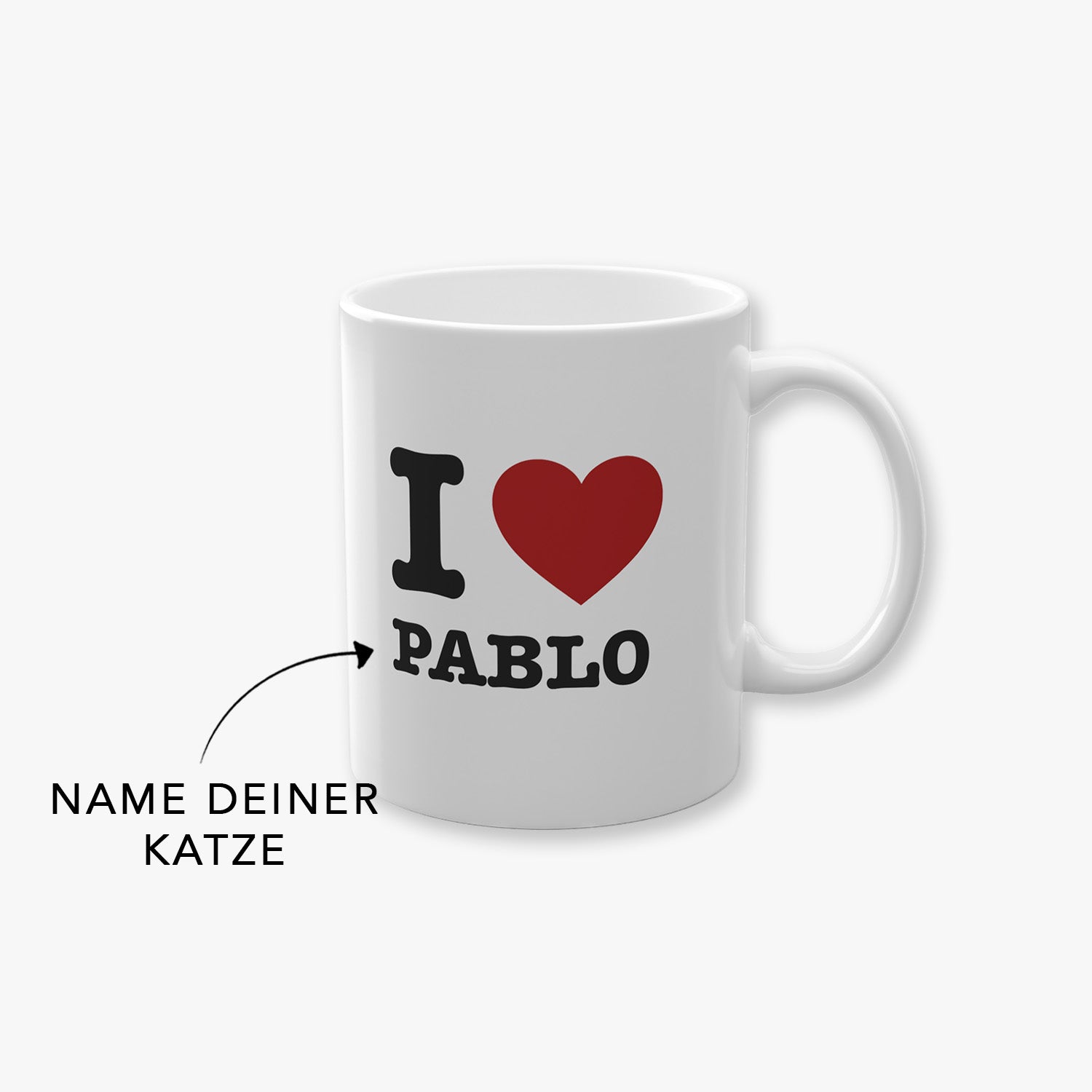 "I LOVE" TASSE