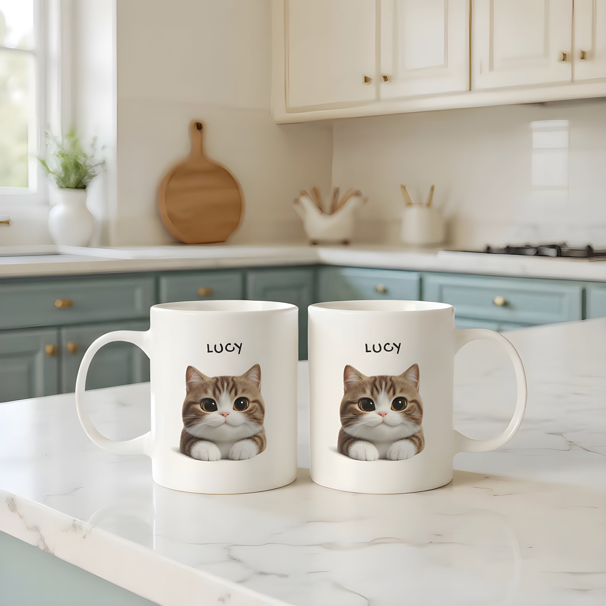 "DEINE KATZE" TASSE