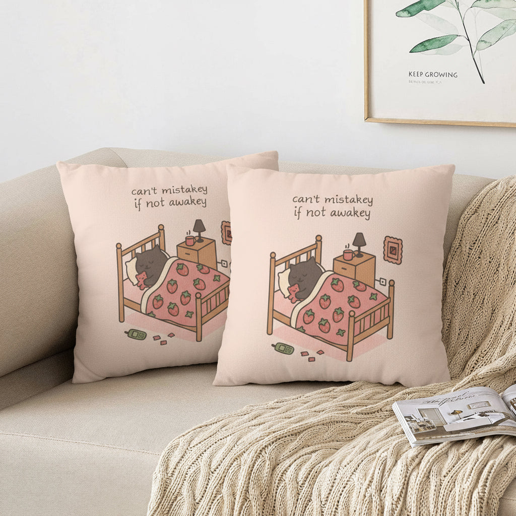 "CAN'T MISTAKEY" KISSENBEZUG