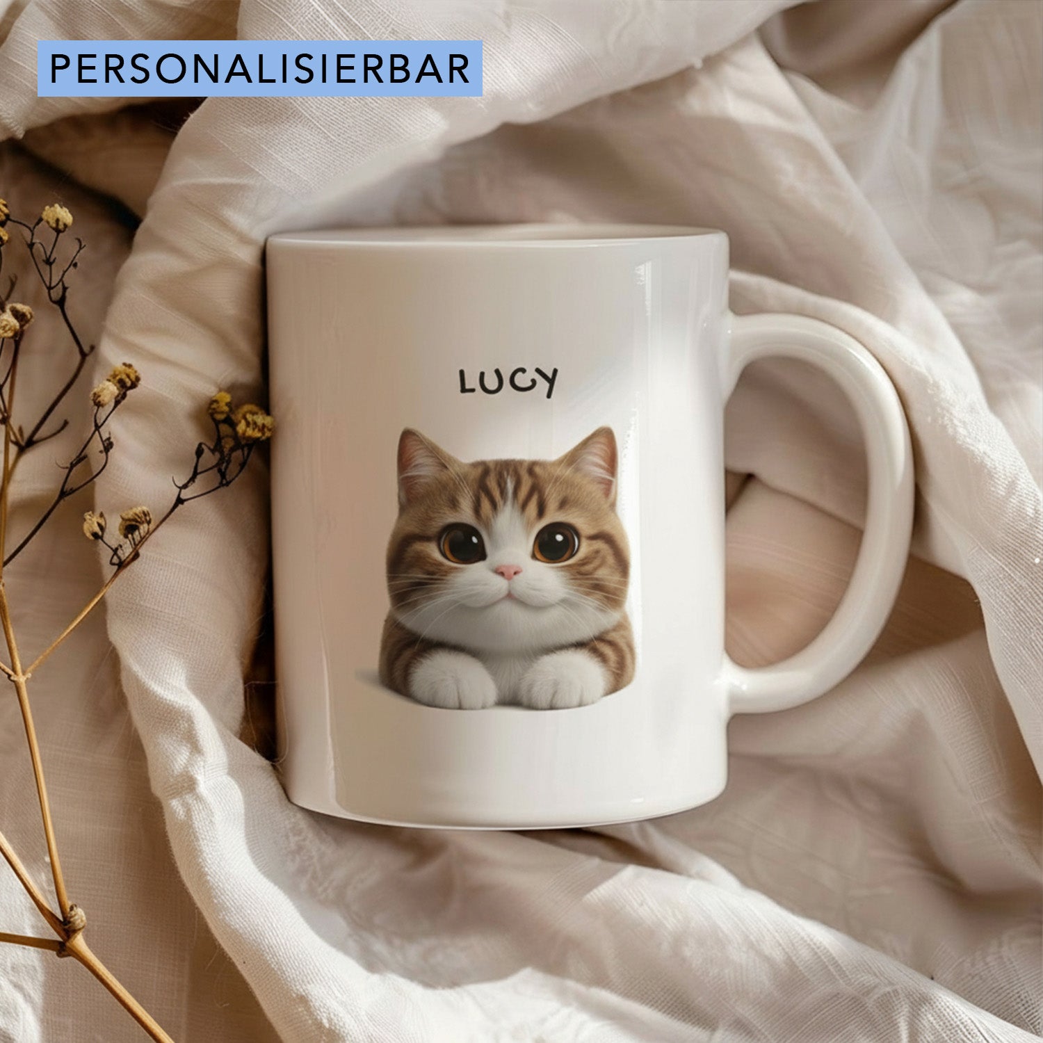 "DEINE KATZE" TASSE