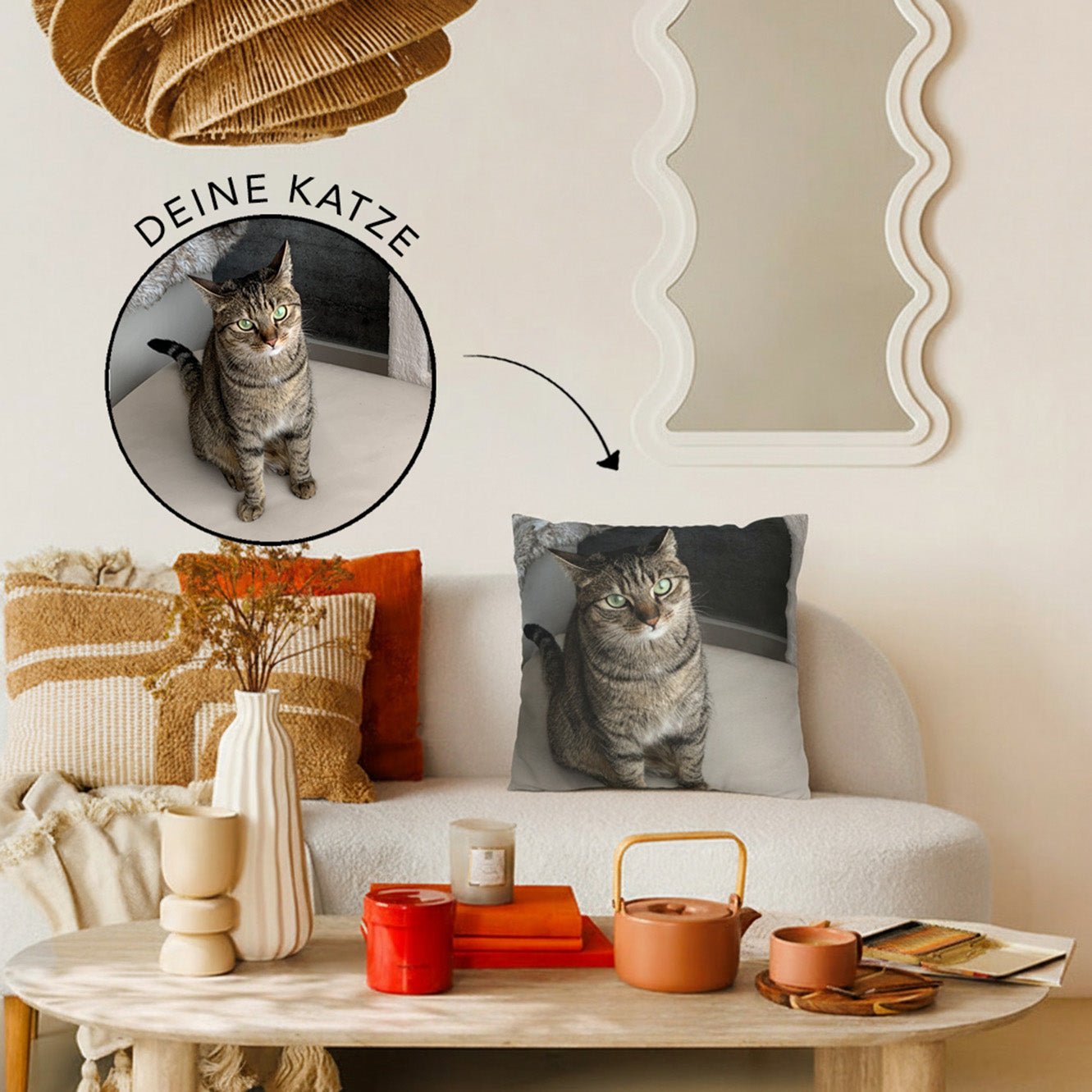 "DEIN FOTO" KISSENBEZUG