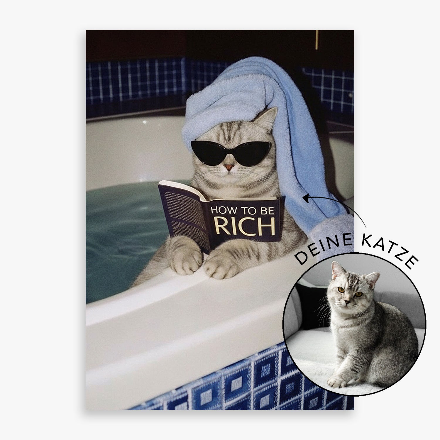 "HOW TO BE RICH" POSTER