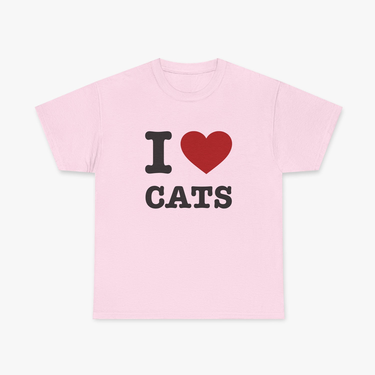 "I LOVE CATS" T-SHIRT