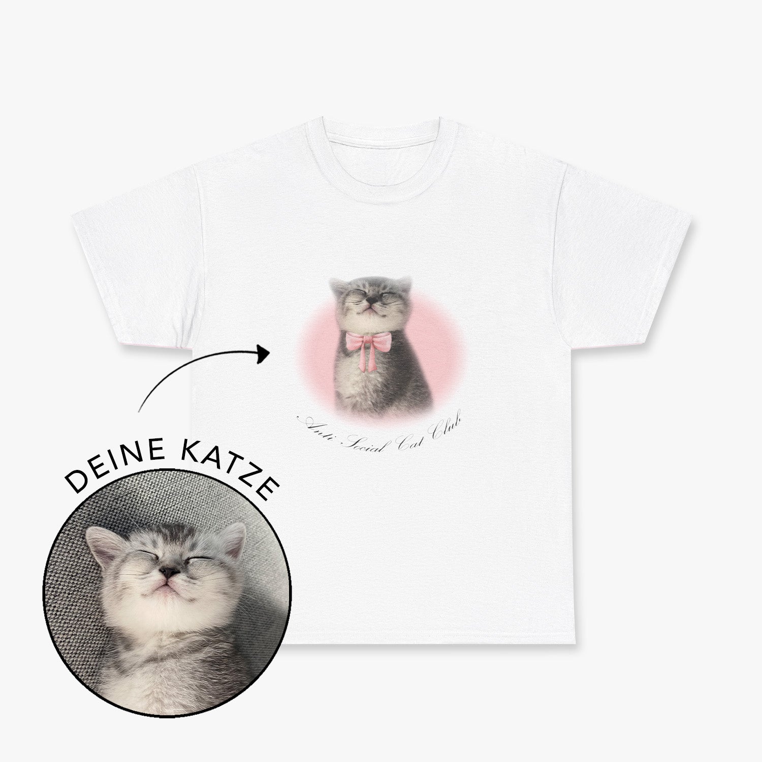 "ANTI SOCIAL CAT CLUB" T-SHIRT