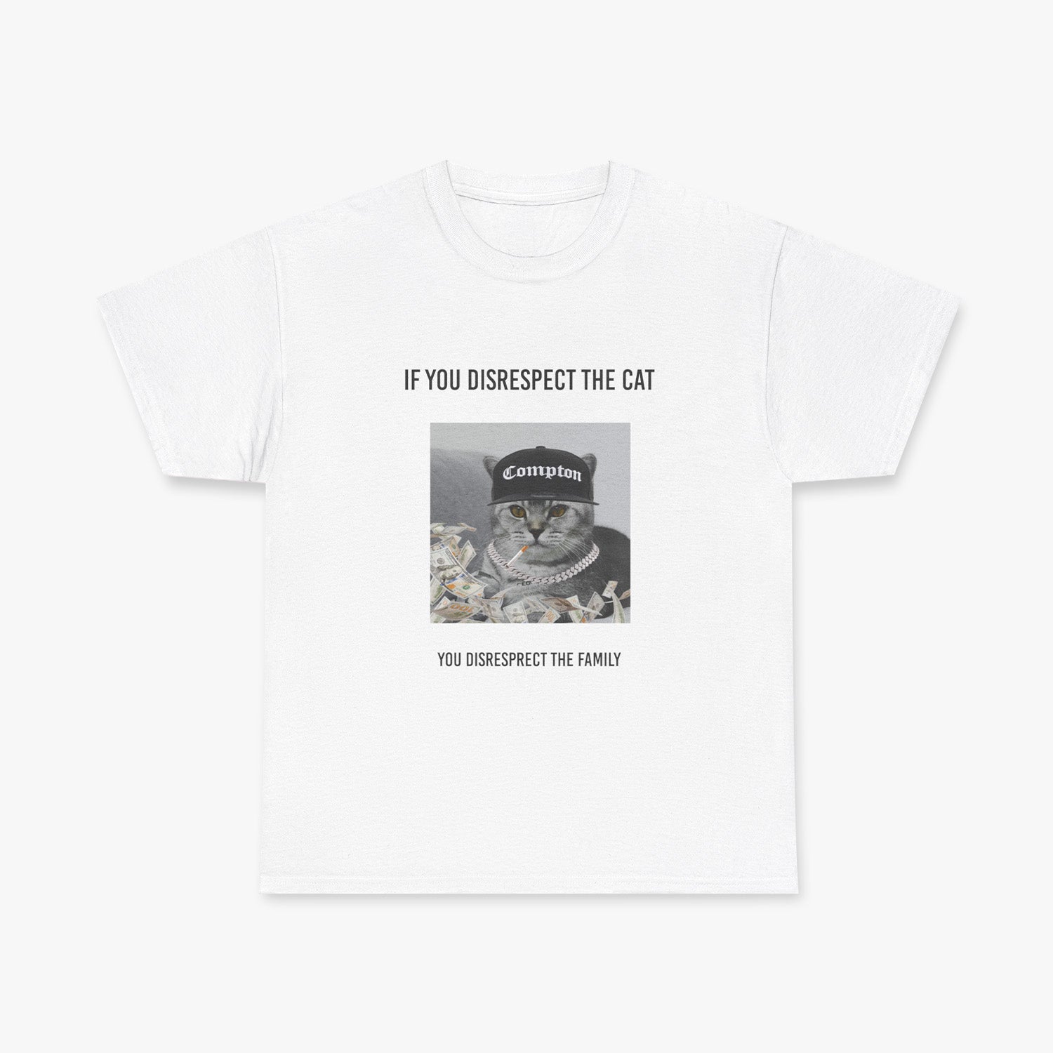 "DISRESPECT THE CAT" T-SHIRT