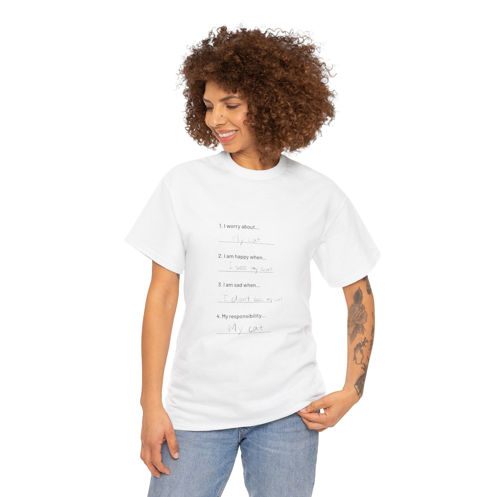 "I WORRY ABOUT" T-SHIRT