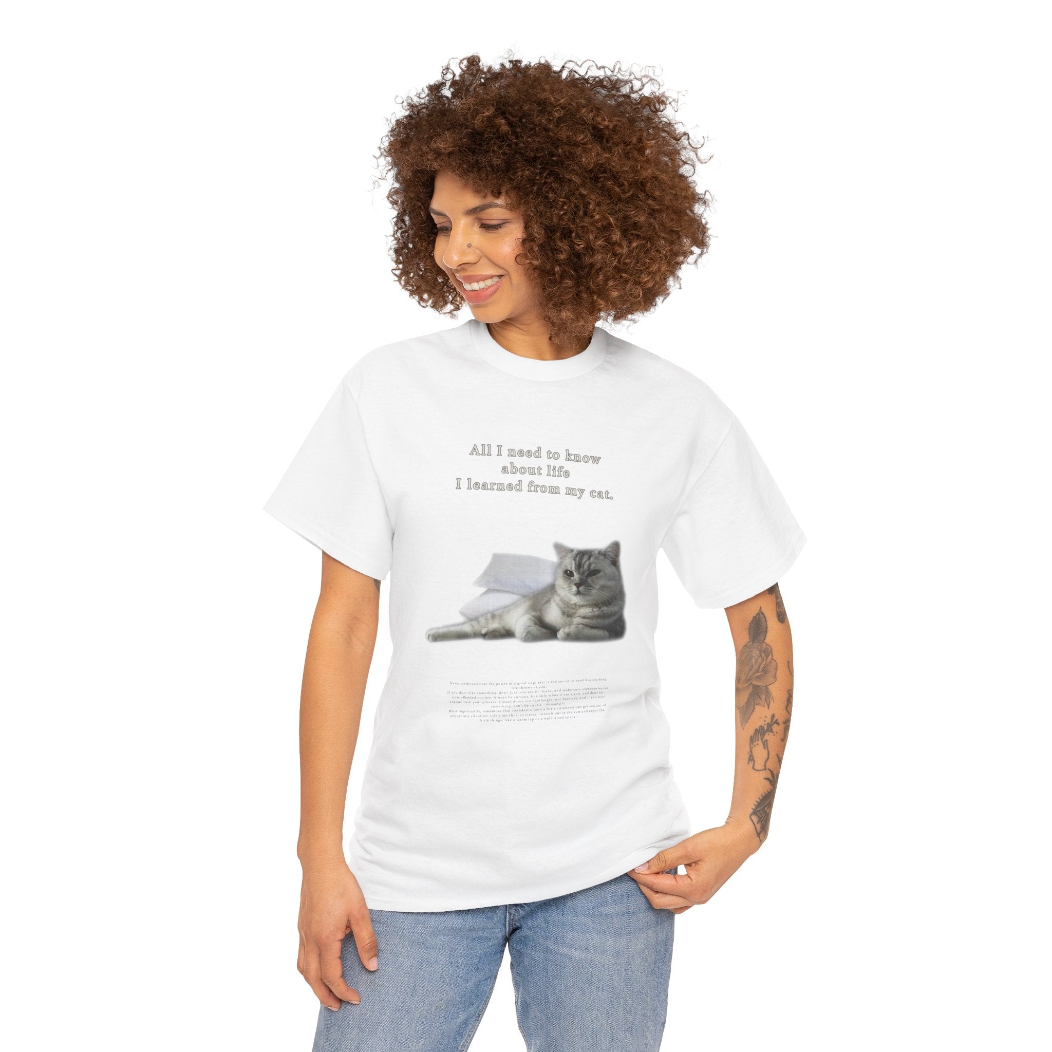 "ALL I NEED TO KNOW" T-SHIRT