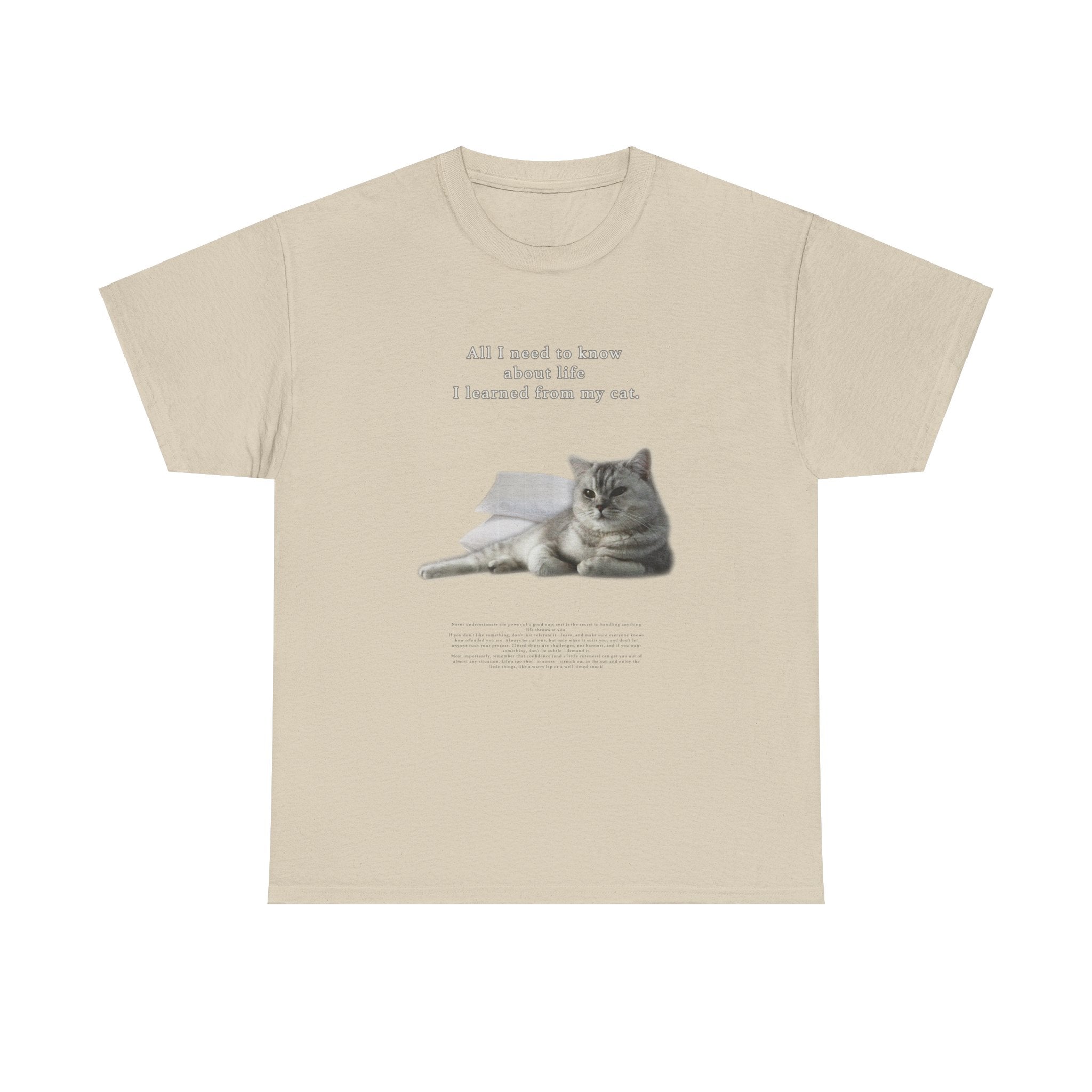 "ALL I NEED TO KNOW" T-SHIRT