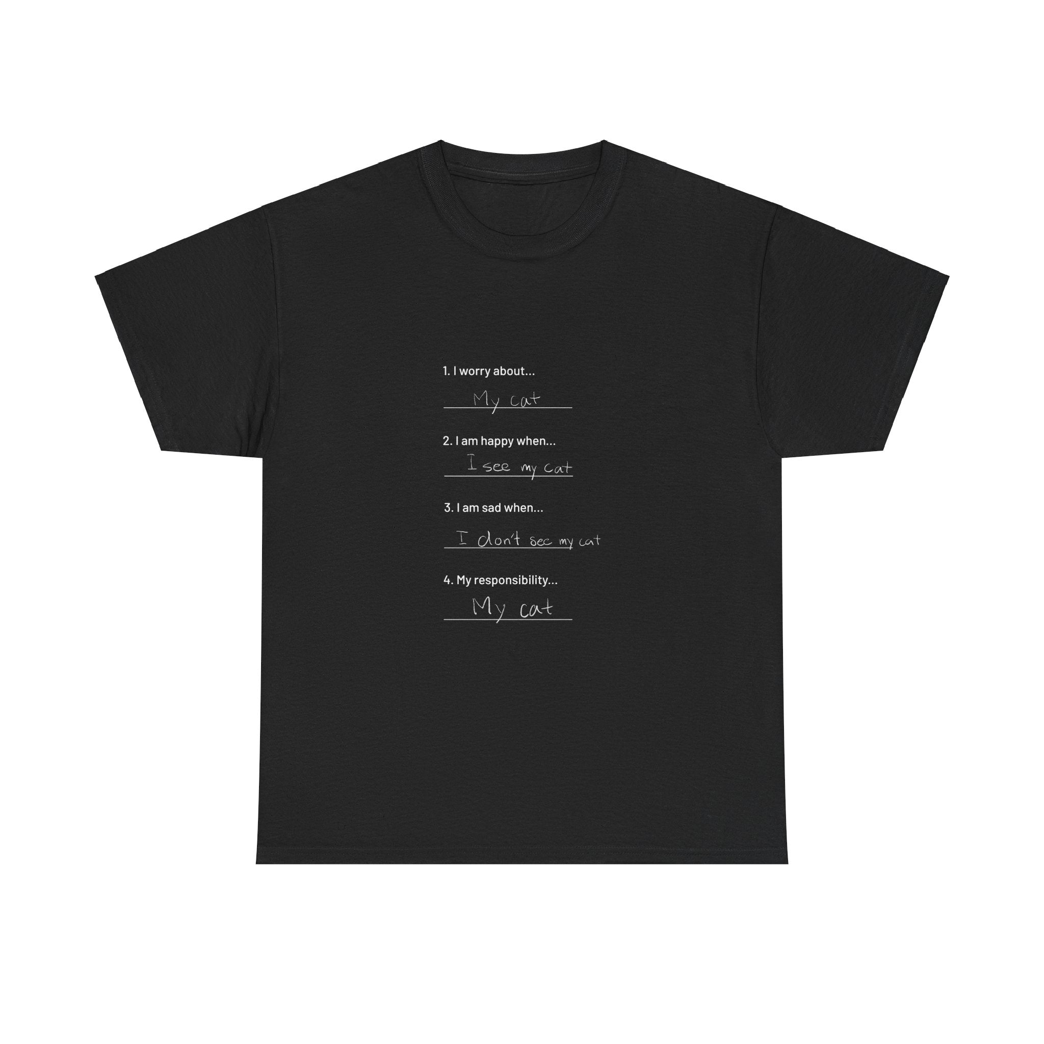"I WORRY ABOUT" T-SHIRT