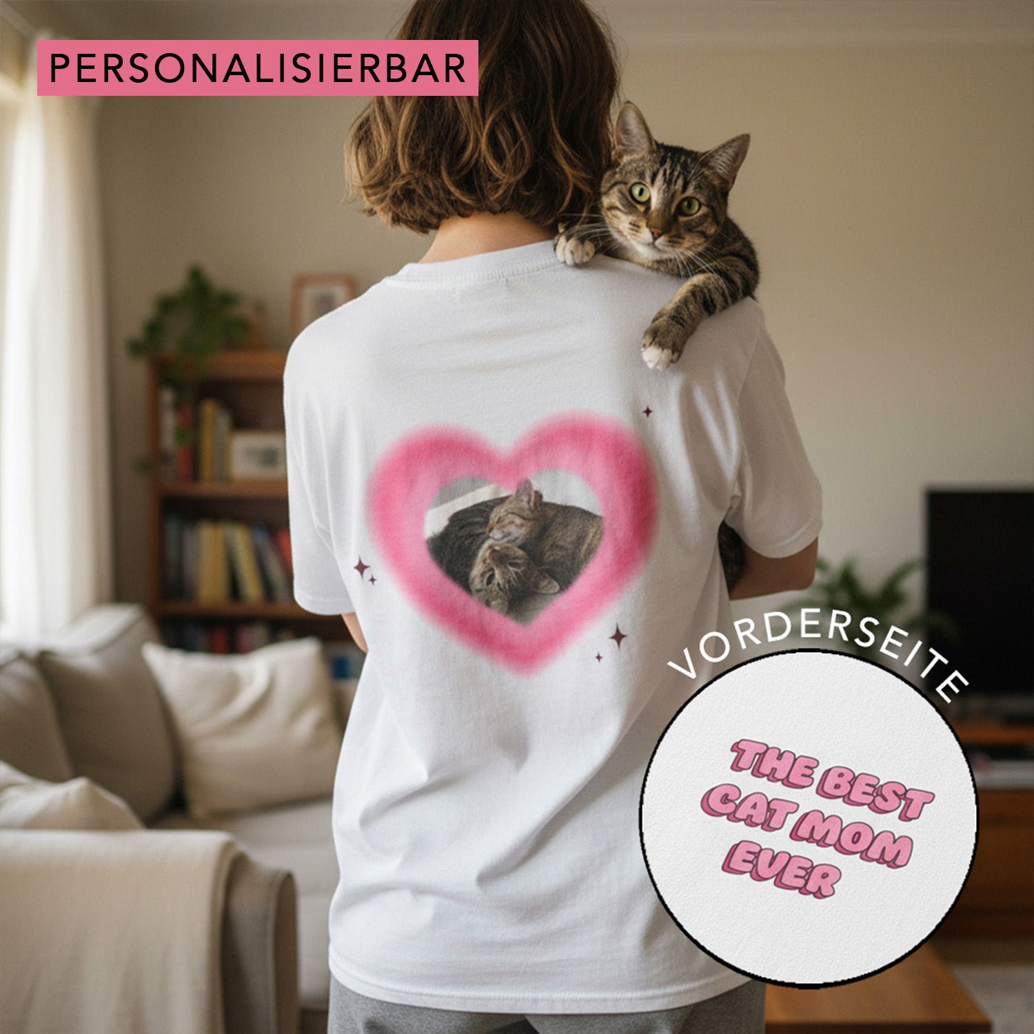 "BEST CAT MOM" T-SHIRT