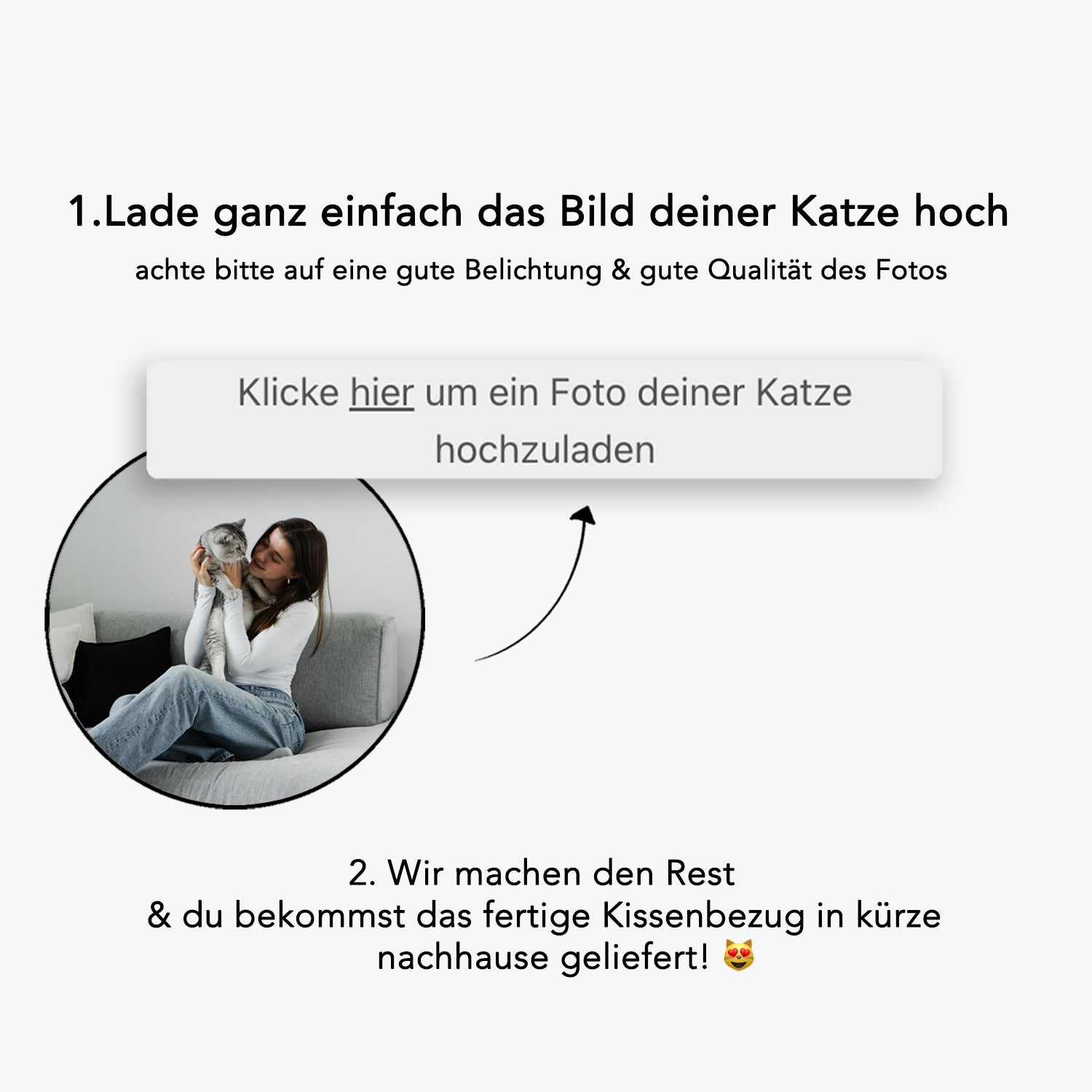 "DEIN FOTO" KISSENBEZUG