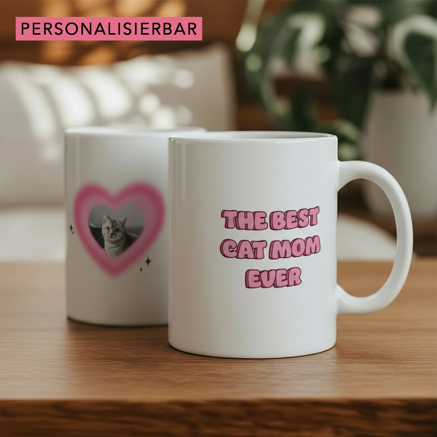 "BEST CAT MOM" TASSE