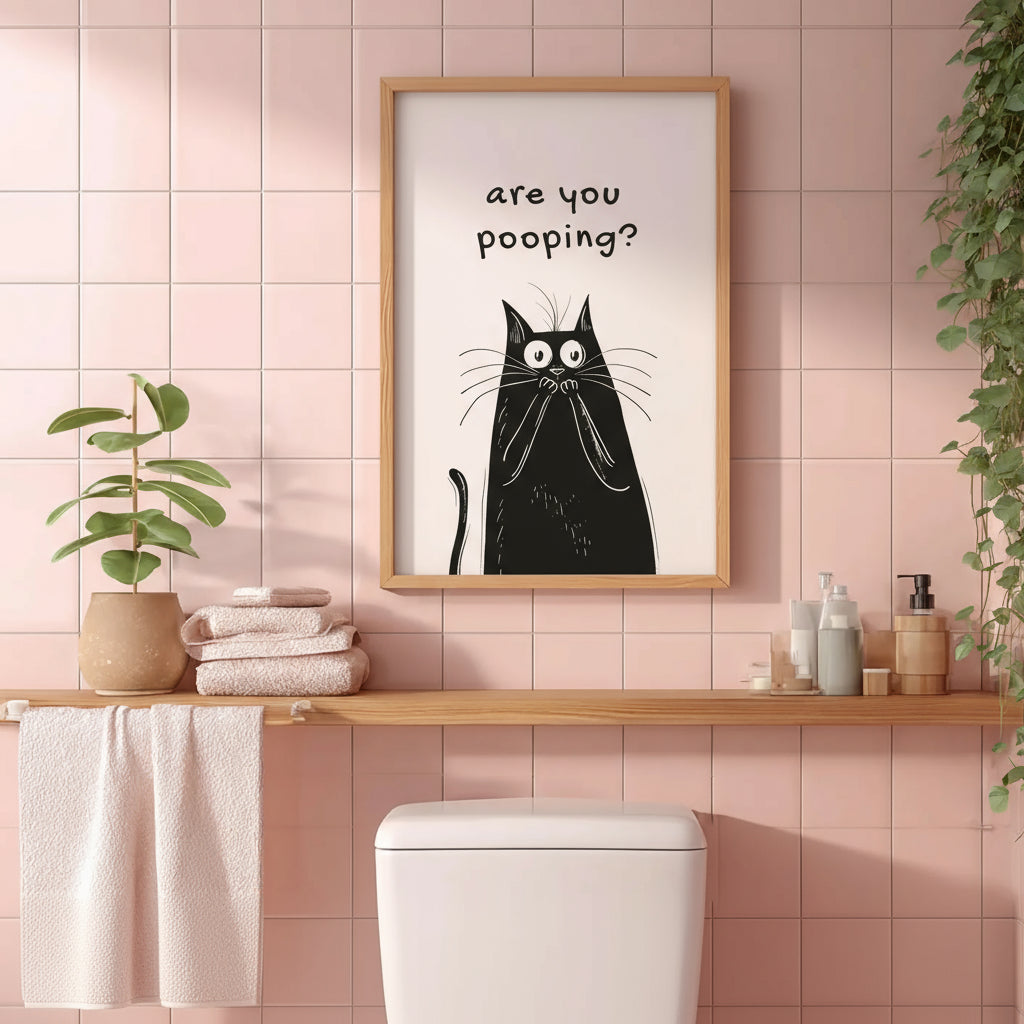 "ARE YOU POOPING?" POSTER