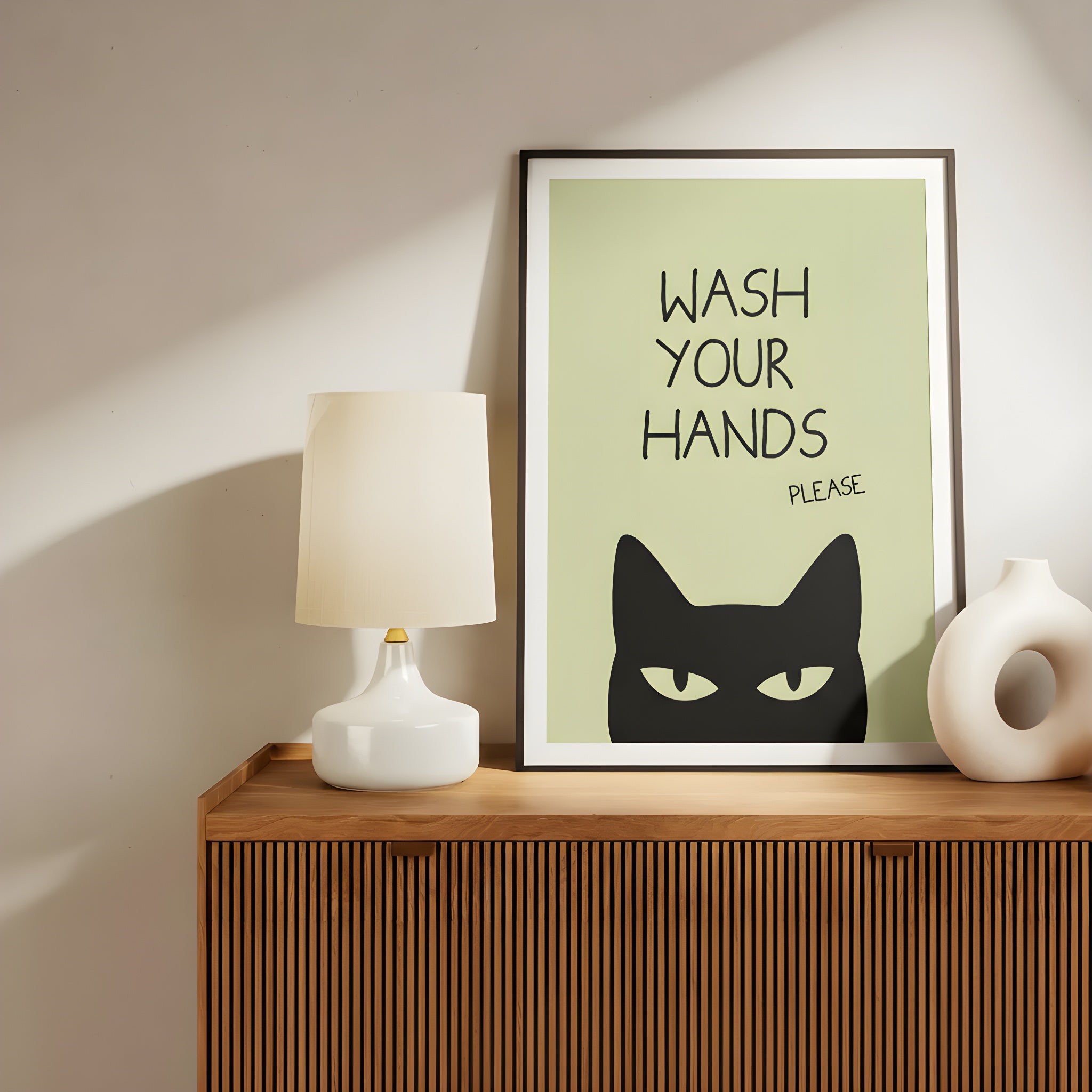 "WASH YOUR HANDS" POSTER