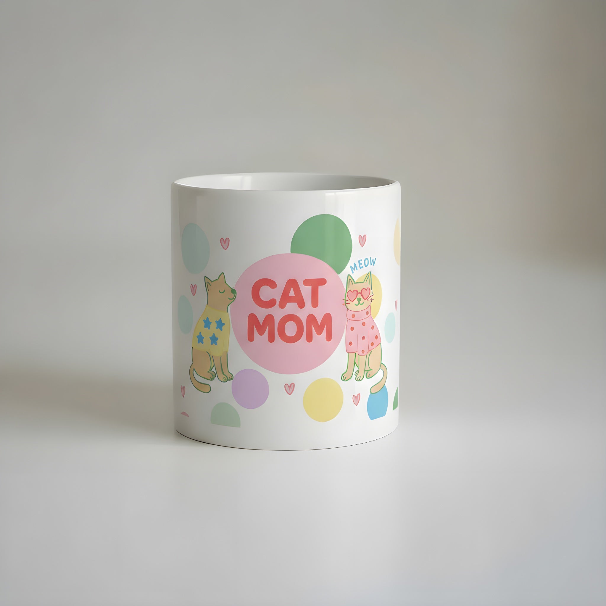 "CAT MOM" TASSE