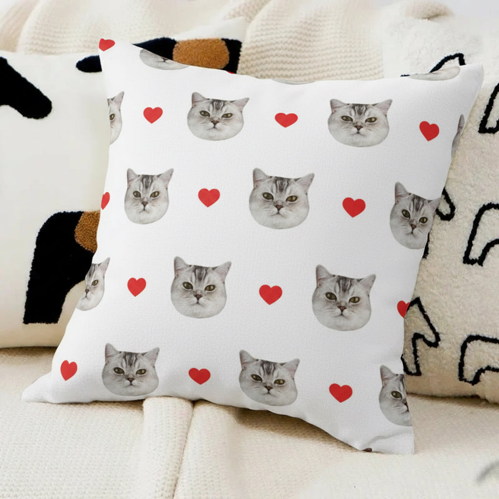 "PORTRAIT & HERZ" KISSENBEZUG