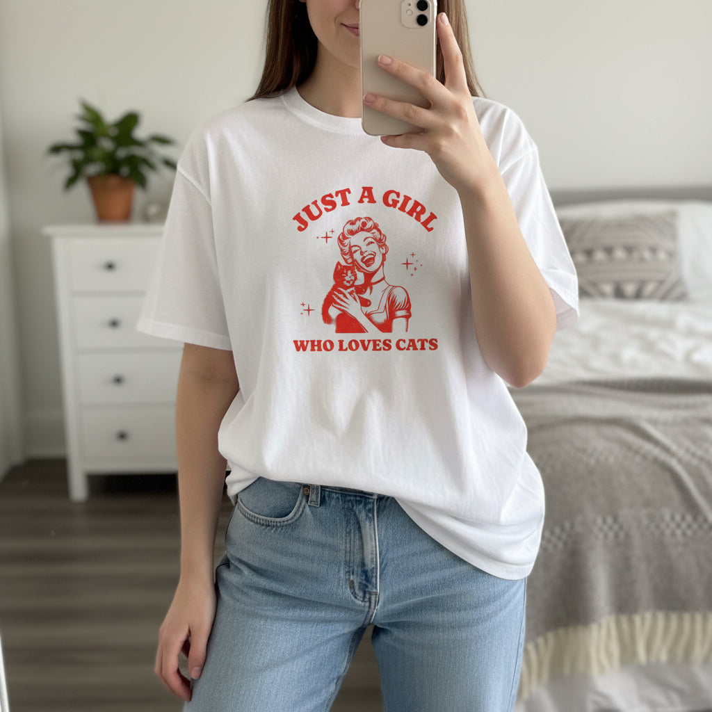 "JUST A GIRL" T-SHIRT