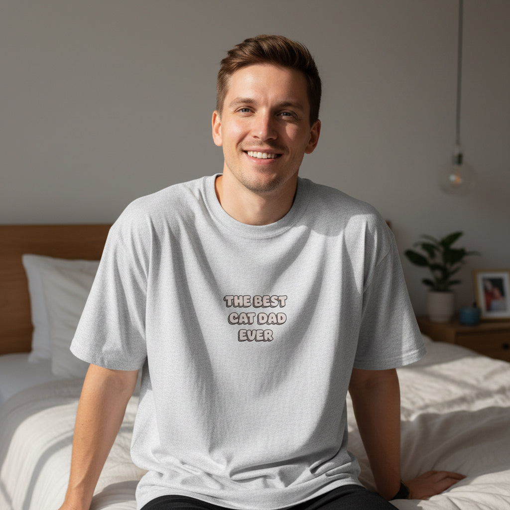 "BEST CAT DAD" T-SHIRT