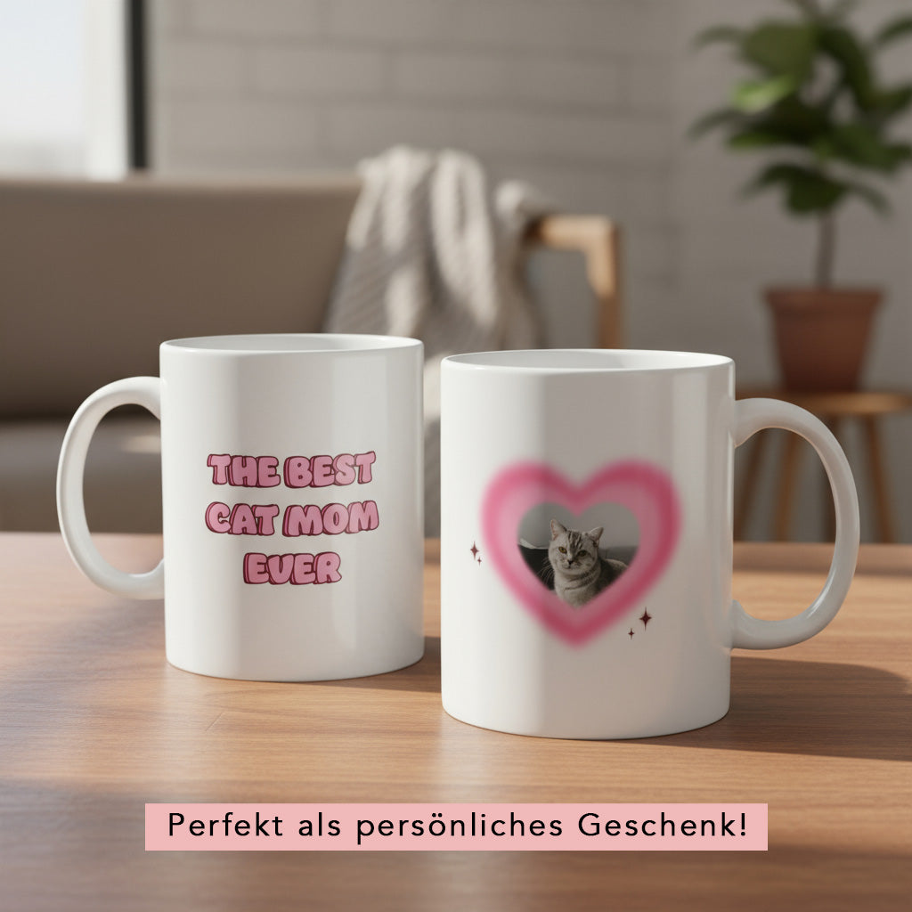 "BEST CAT MOM" TASSE