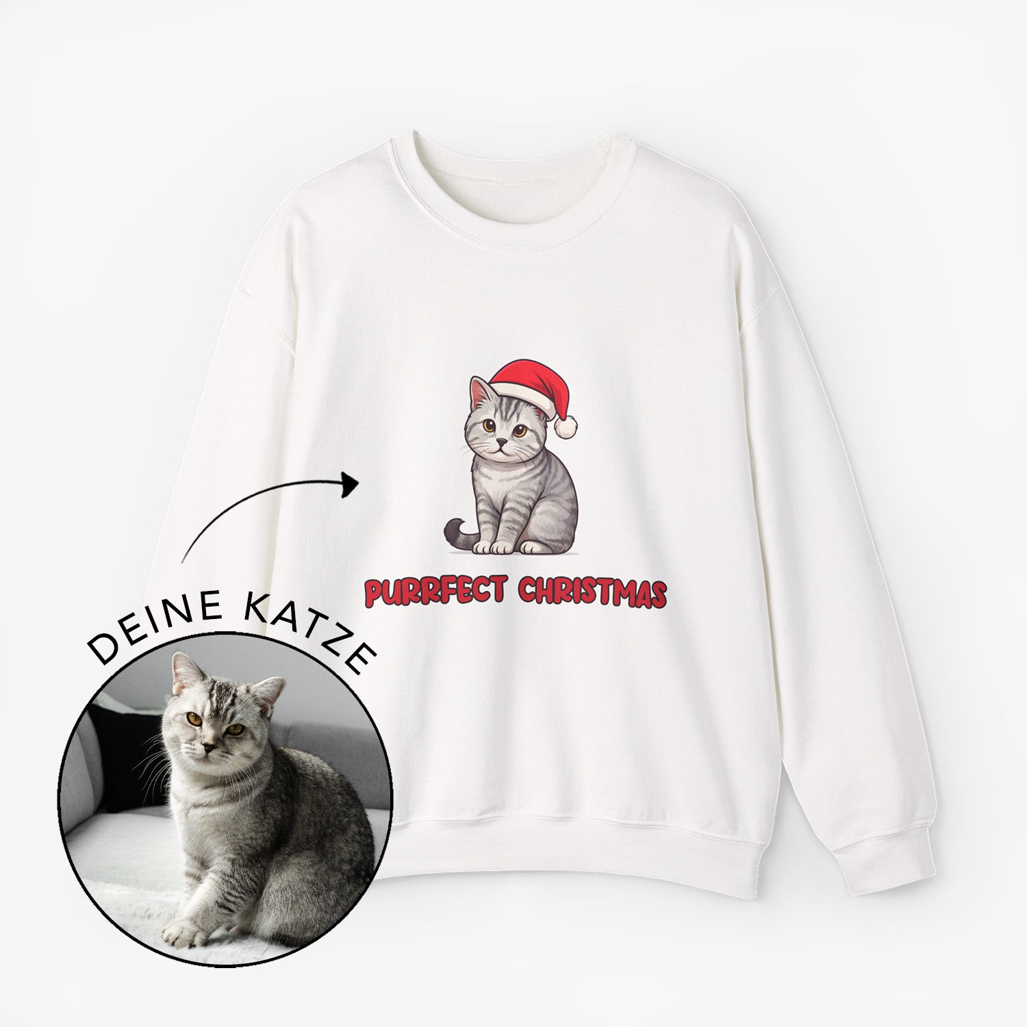 "CHRISTMAS" SWEATSHIRT