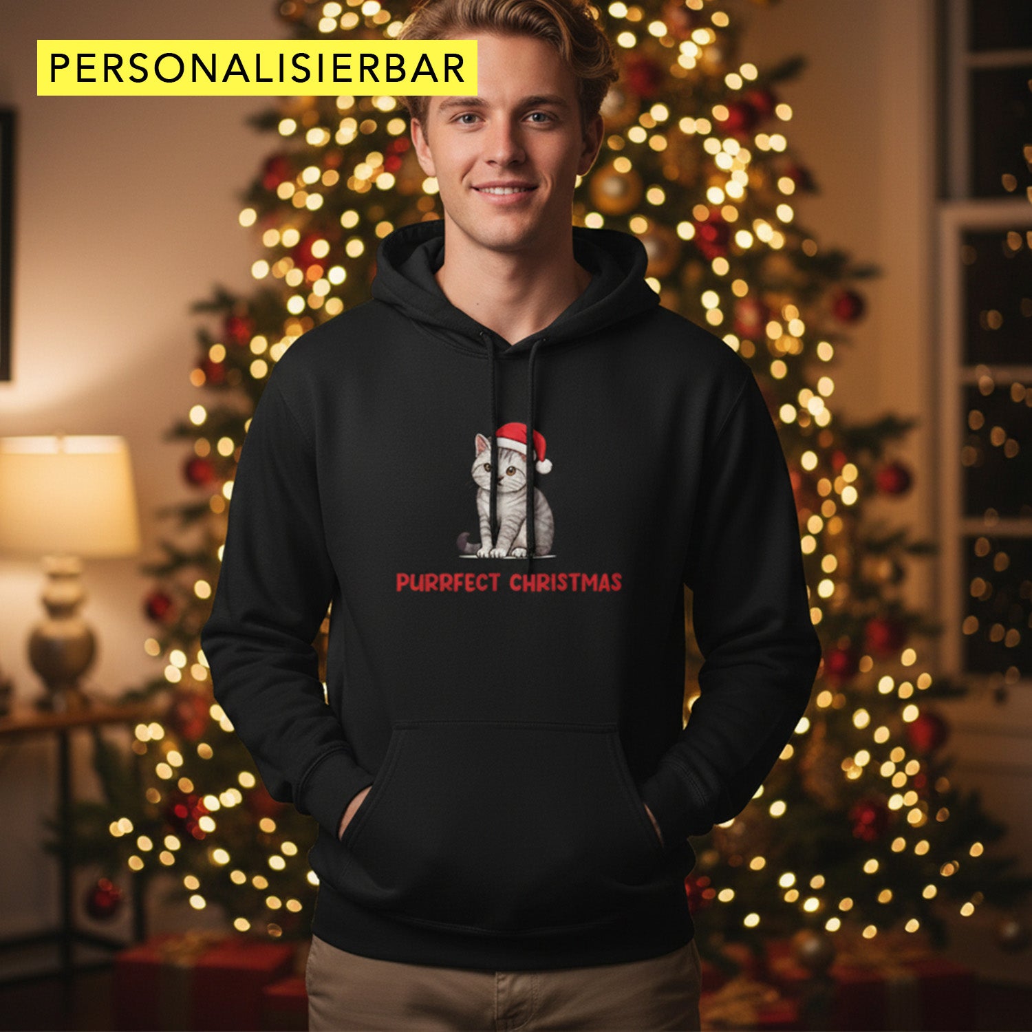 "PURRFECT CHRISTMAS" HOODIE