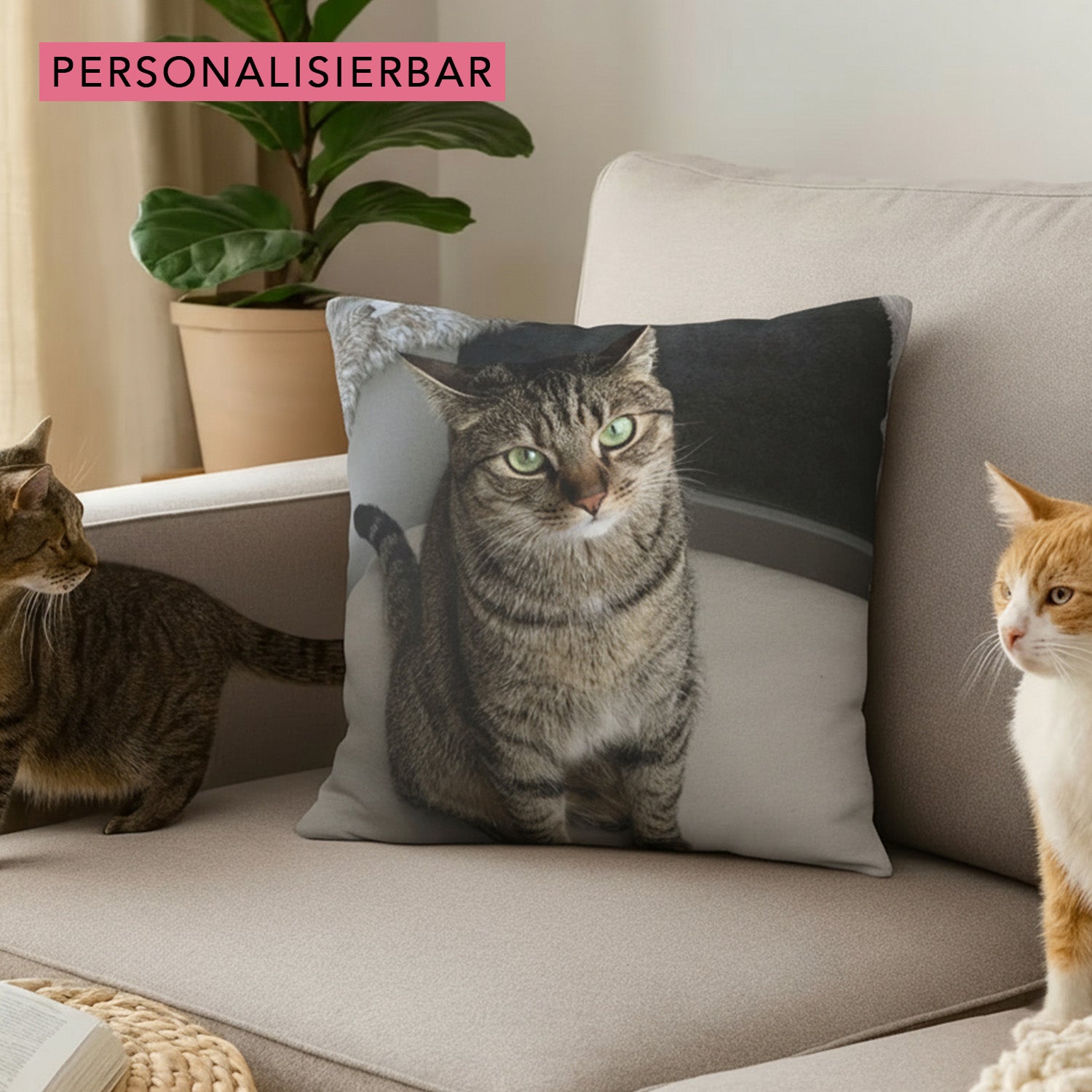 "DEIN FOTO" KISSENBEZUG