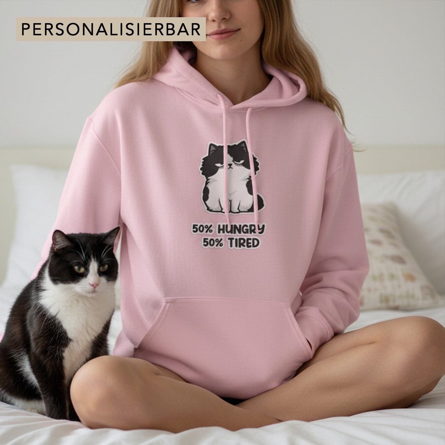 "HUNGRY CAT" HOODIE
