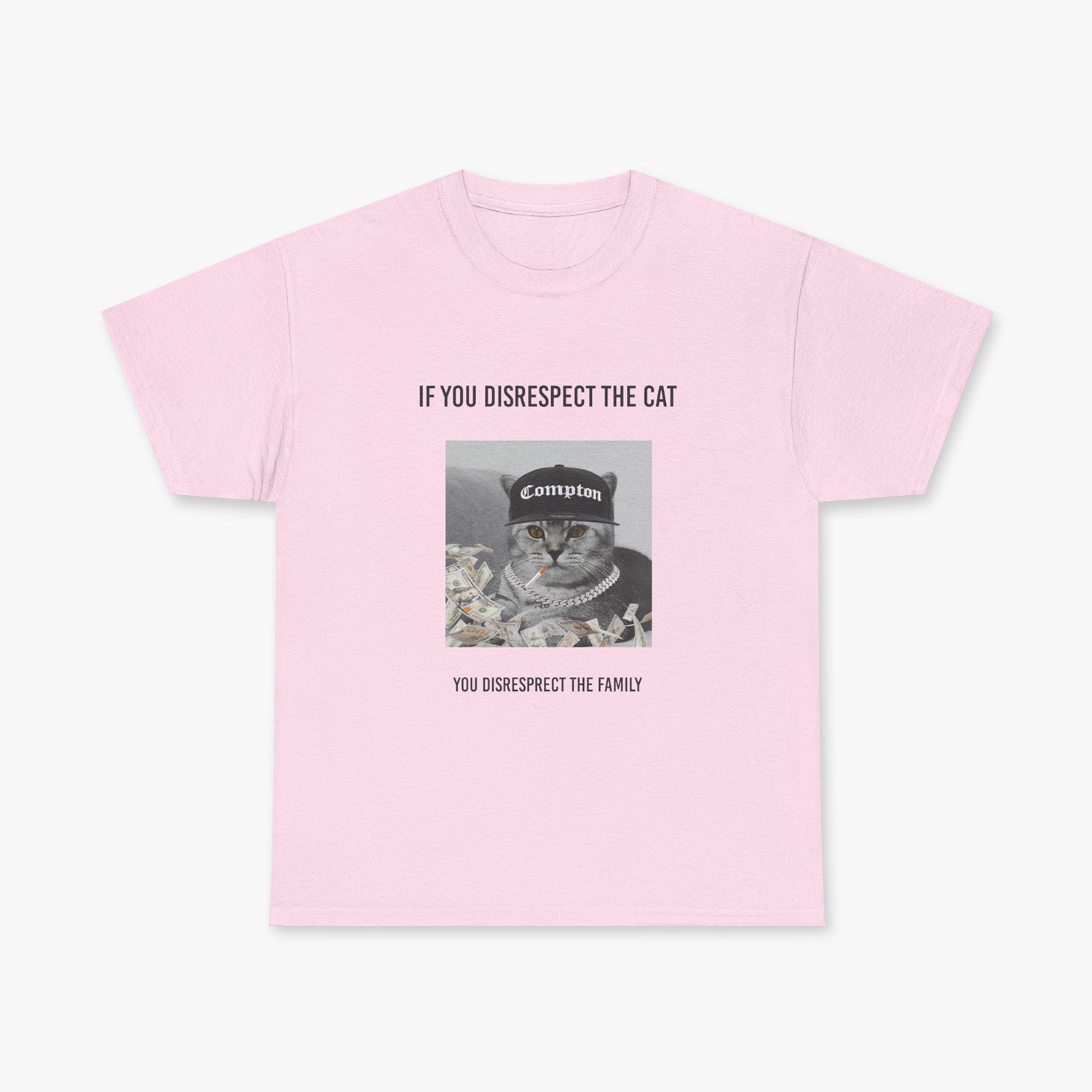 "DISRESPECT THE CAT" T-SHIRT