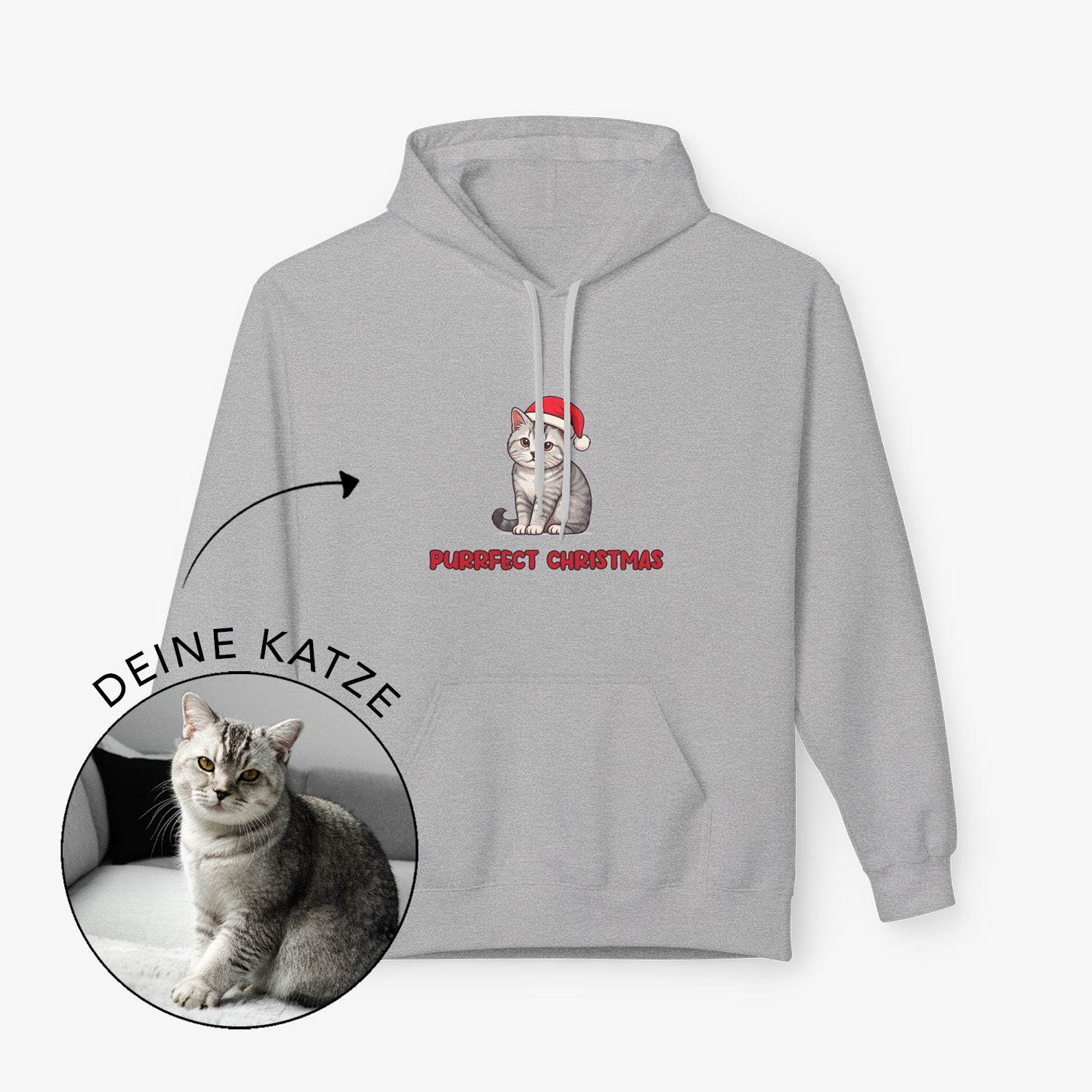 "PURRFECT CHRISTMAS" HOODIE