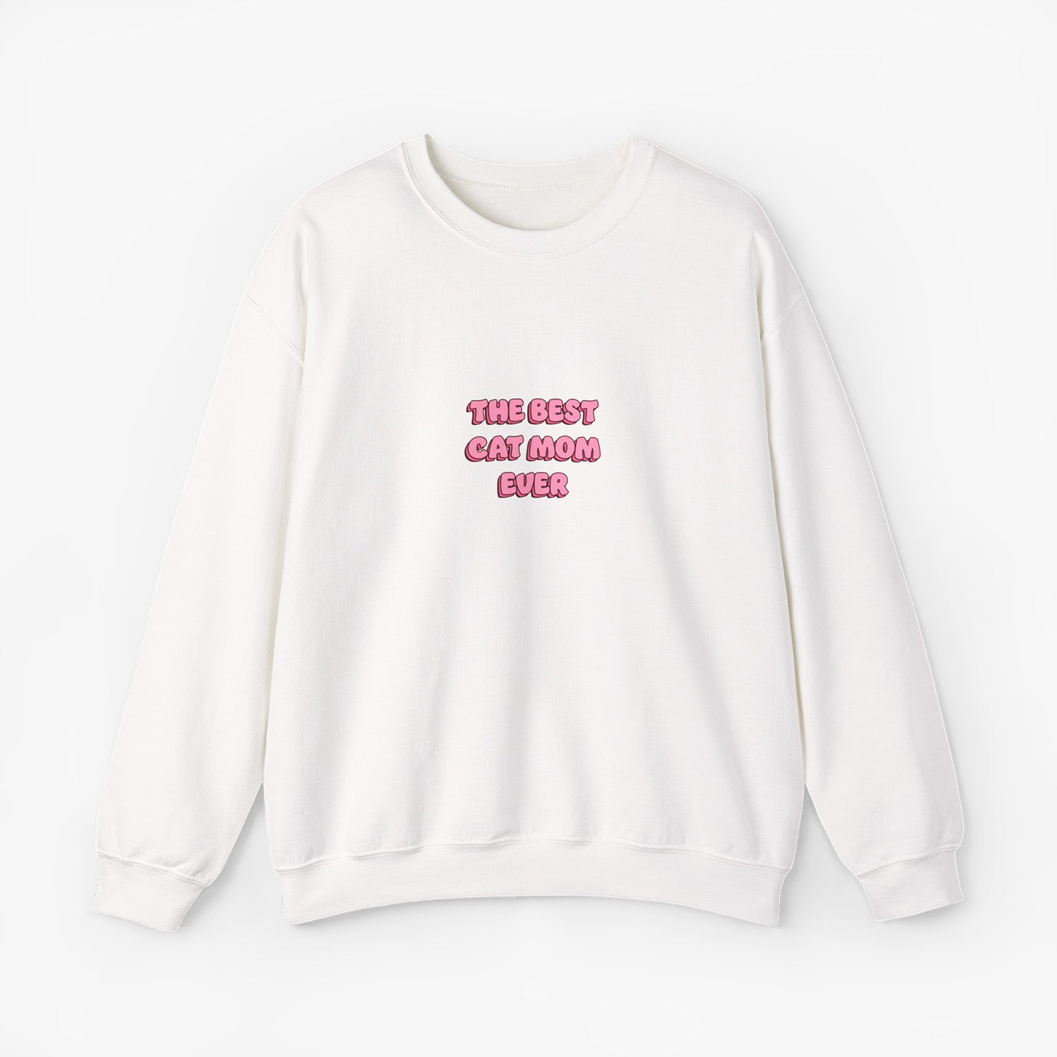 "BEST CAT MOM" SWEATSHIRT