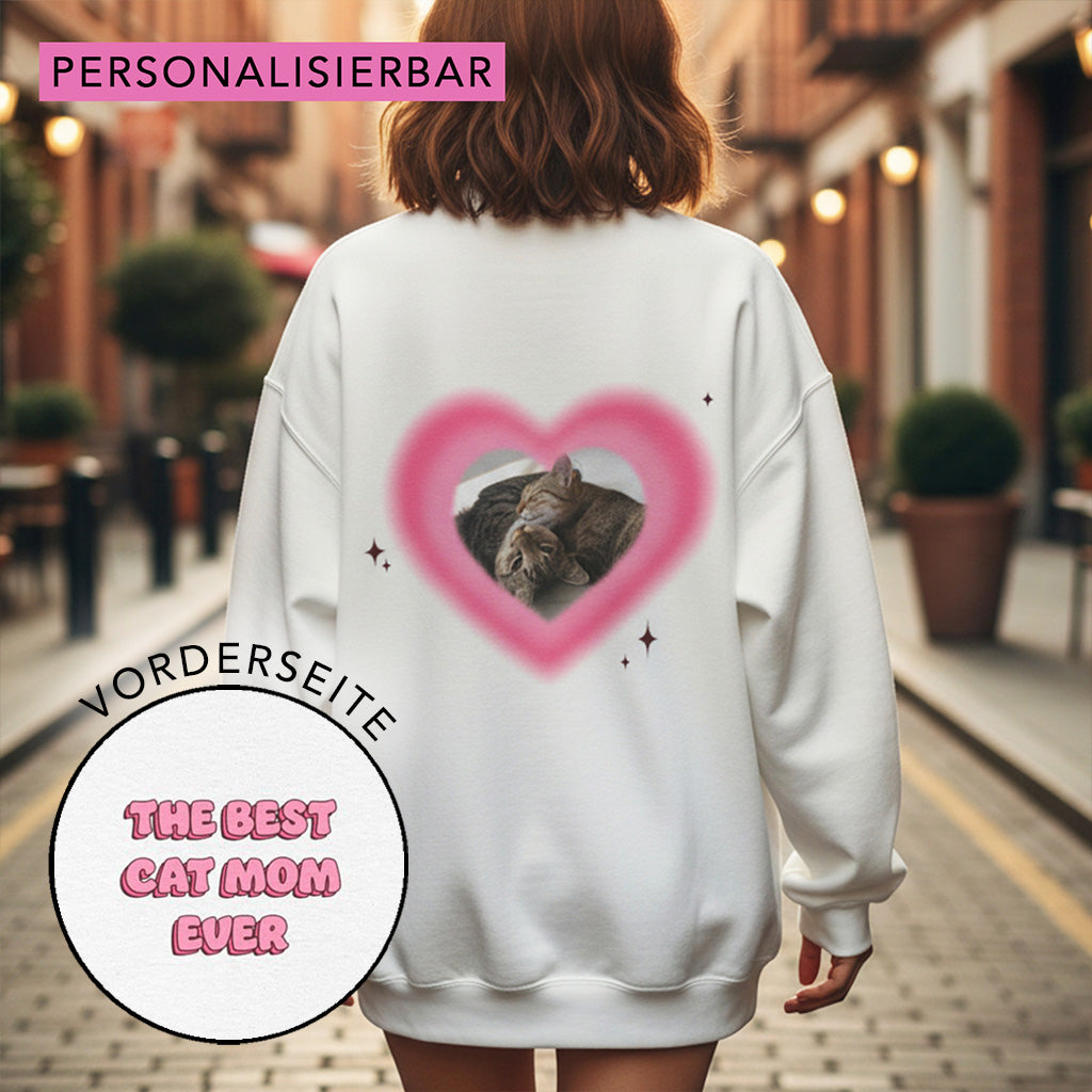 "BEST CAT MOM" SWEATSHIRT