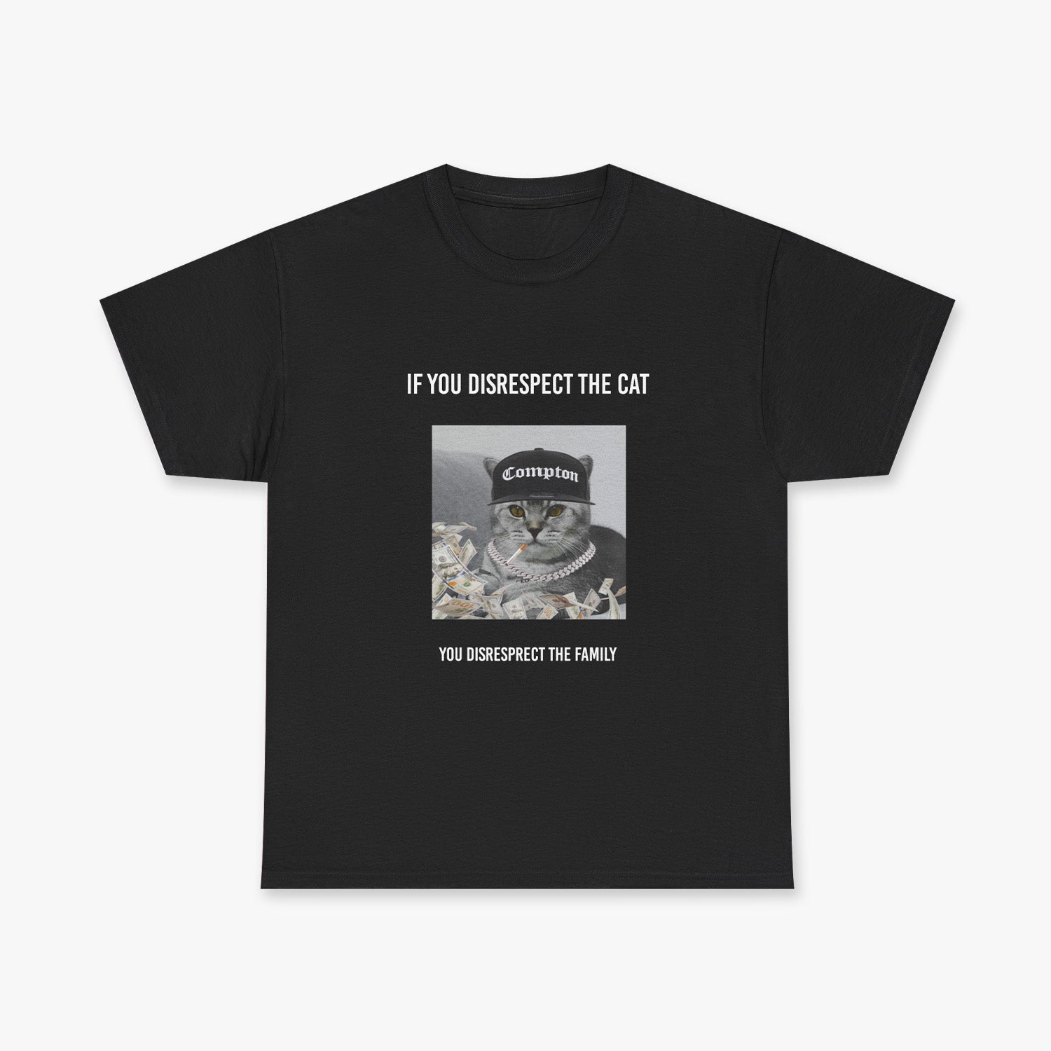 "DISRESPECT THE CAT" T-SHIRT