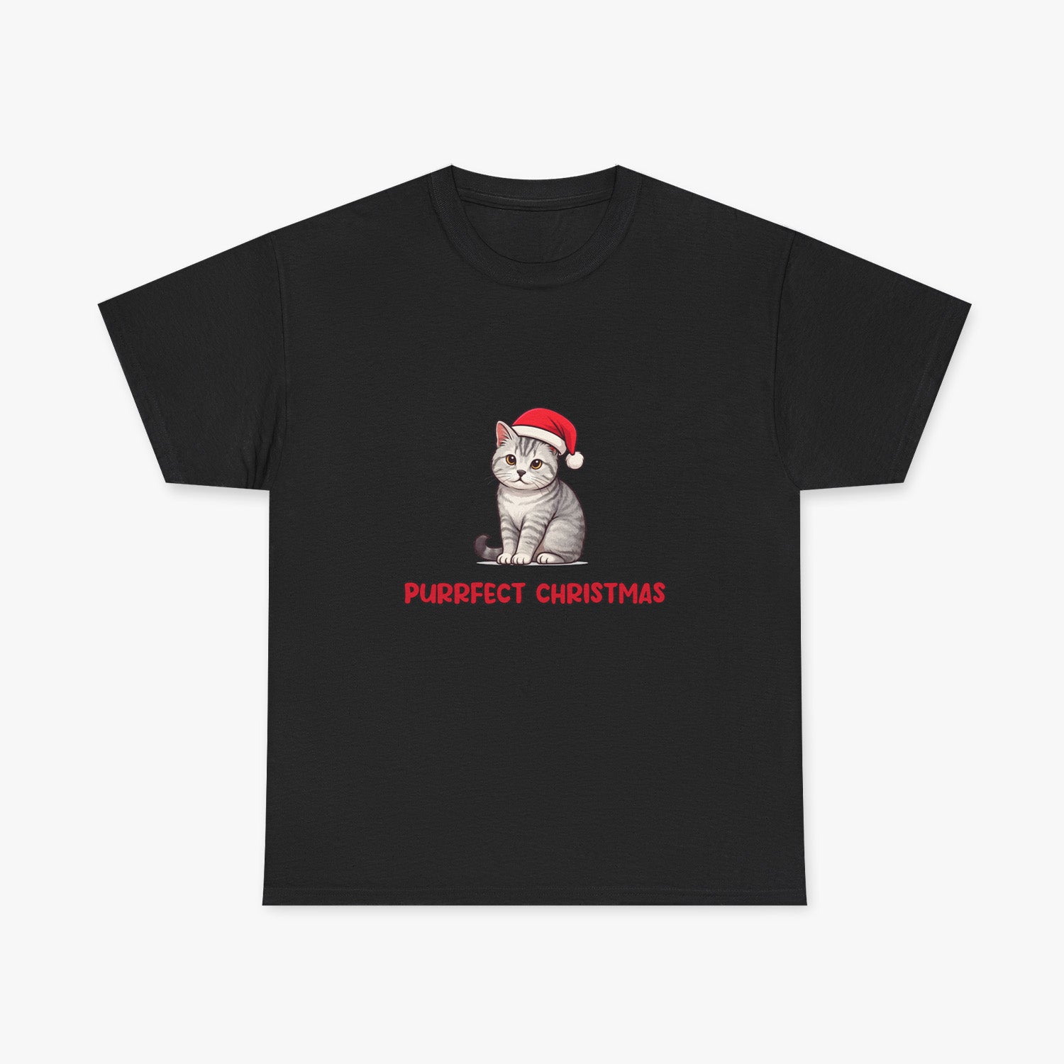 "PURRFECT CHRISTMAS" T-SHIRT