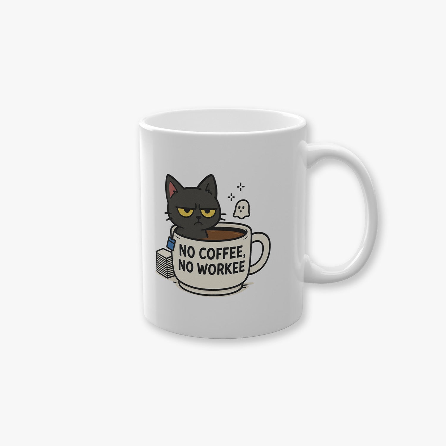 "NO WORKEE" TASSE