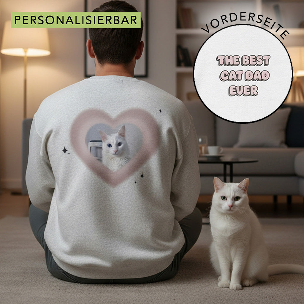 "BEST CAT DAD" SWEATSHIRT
