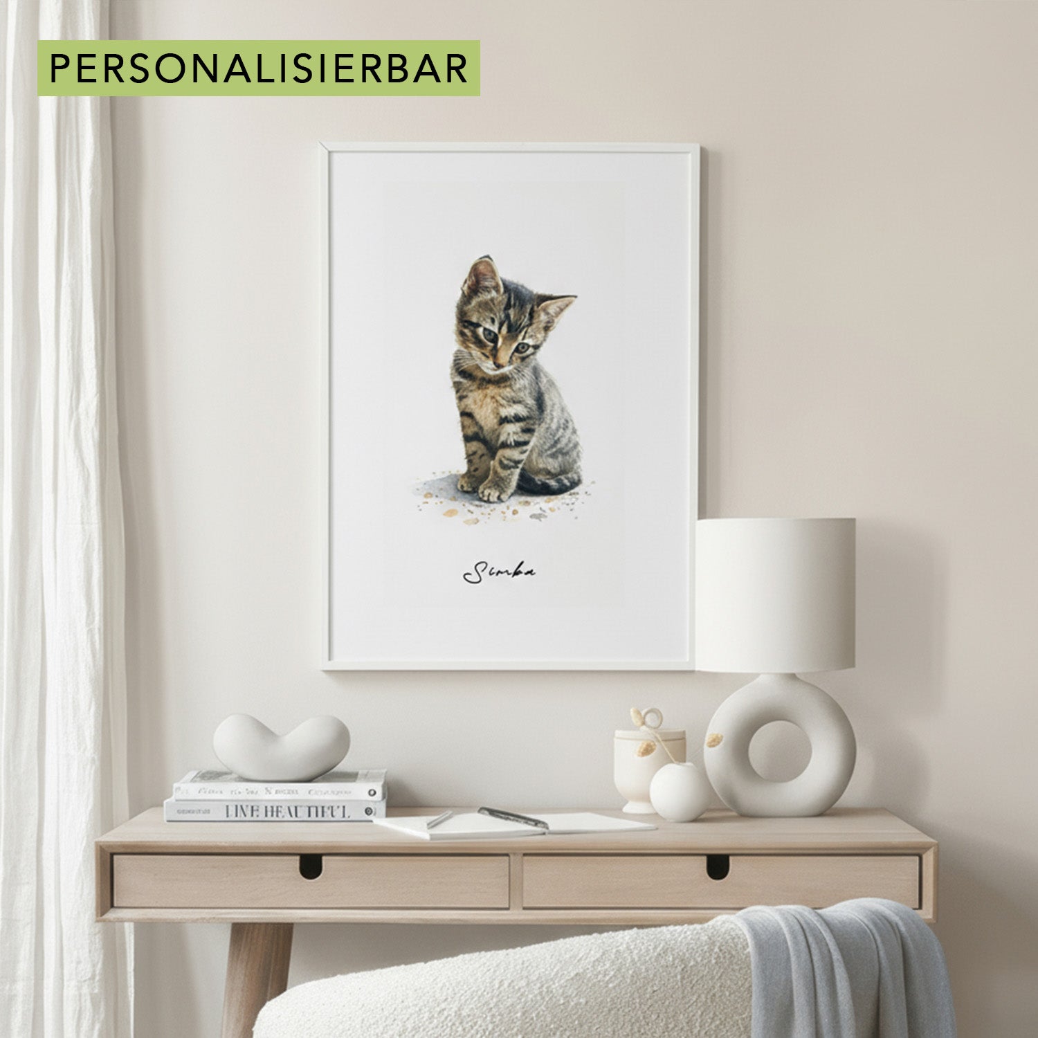 "AQUARELL PORTRAIT" POSTER