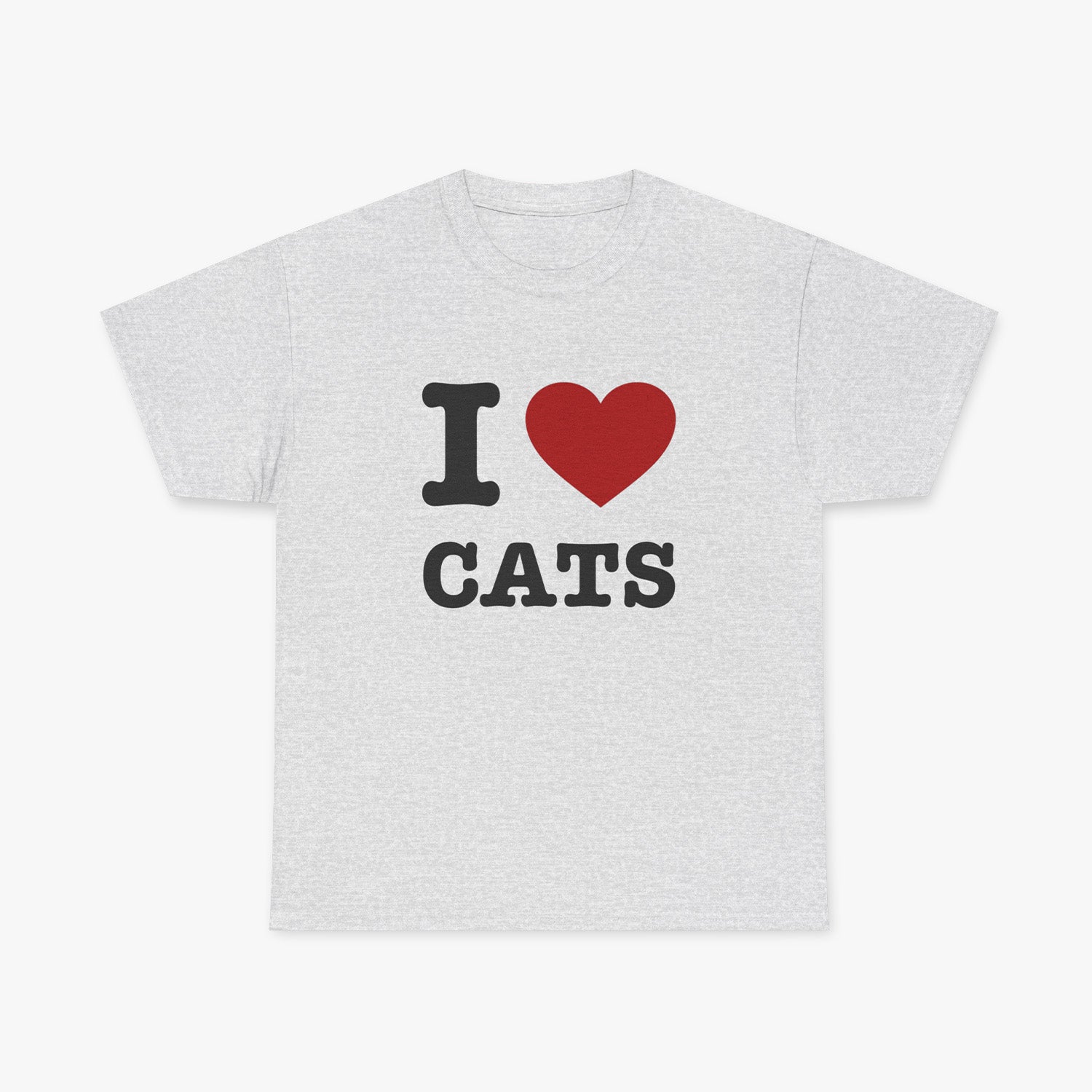 "I LOVE CATS" T-SHIRT